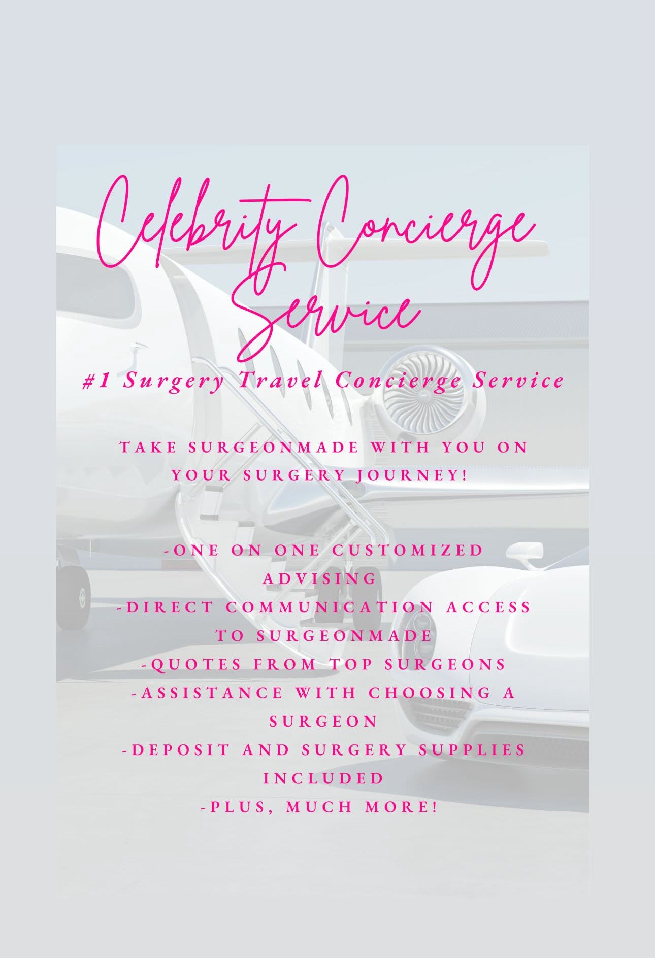 Celebrity Surgery Concierge